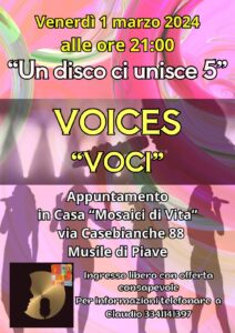 UN DISCO CI UNISCE 5